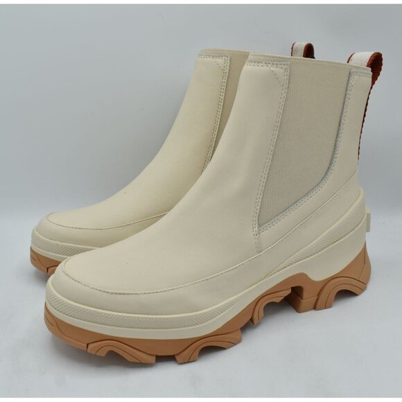 Sorel Womens Size 10 Brex Boot Natural Sea Salt Waterproof Chelsea Boots - Picture 1 of 12